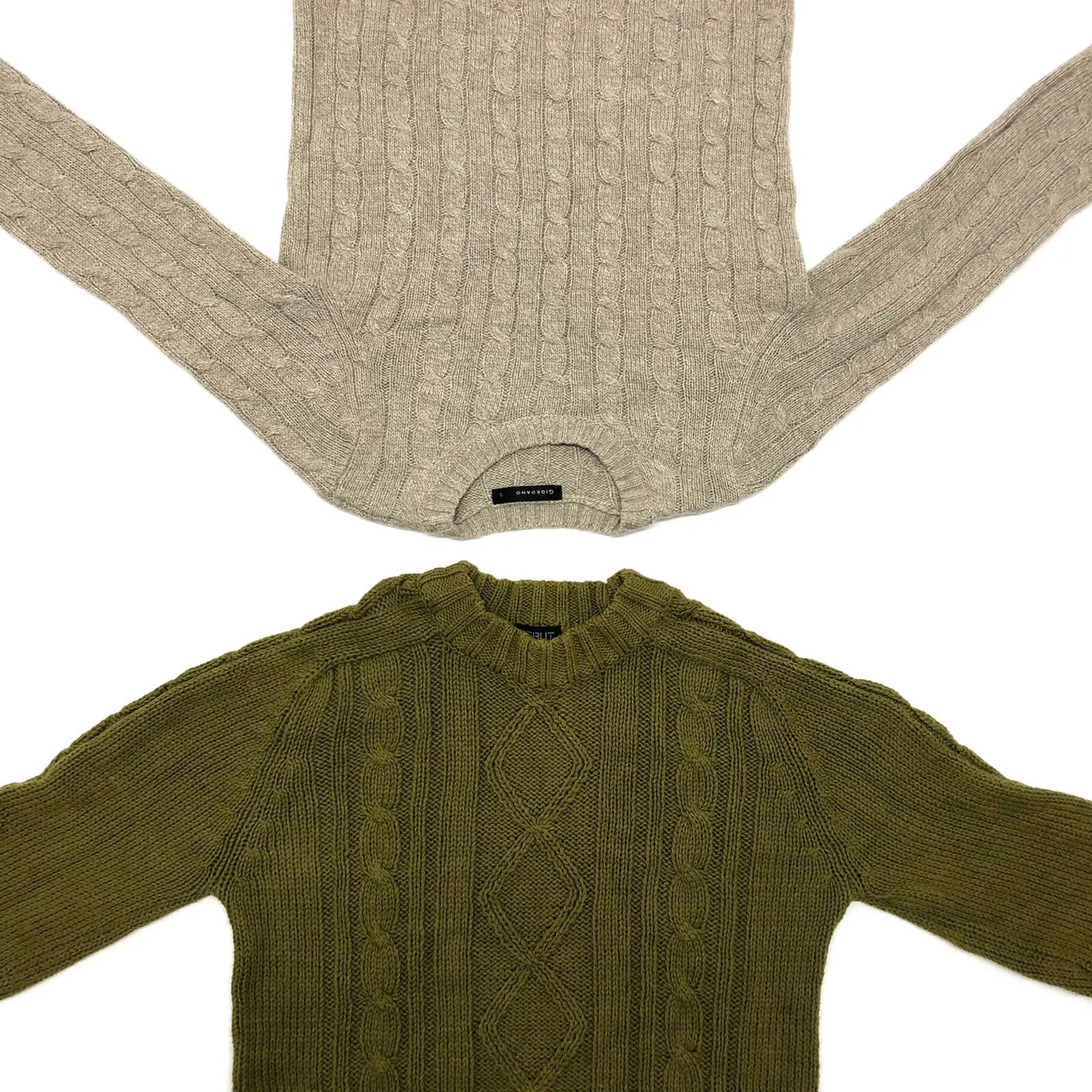 Vintage Cable/Aran Knitted Sweaters
