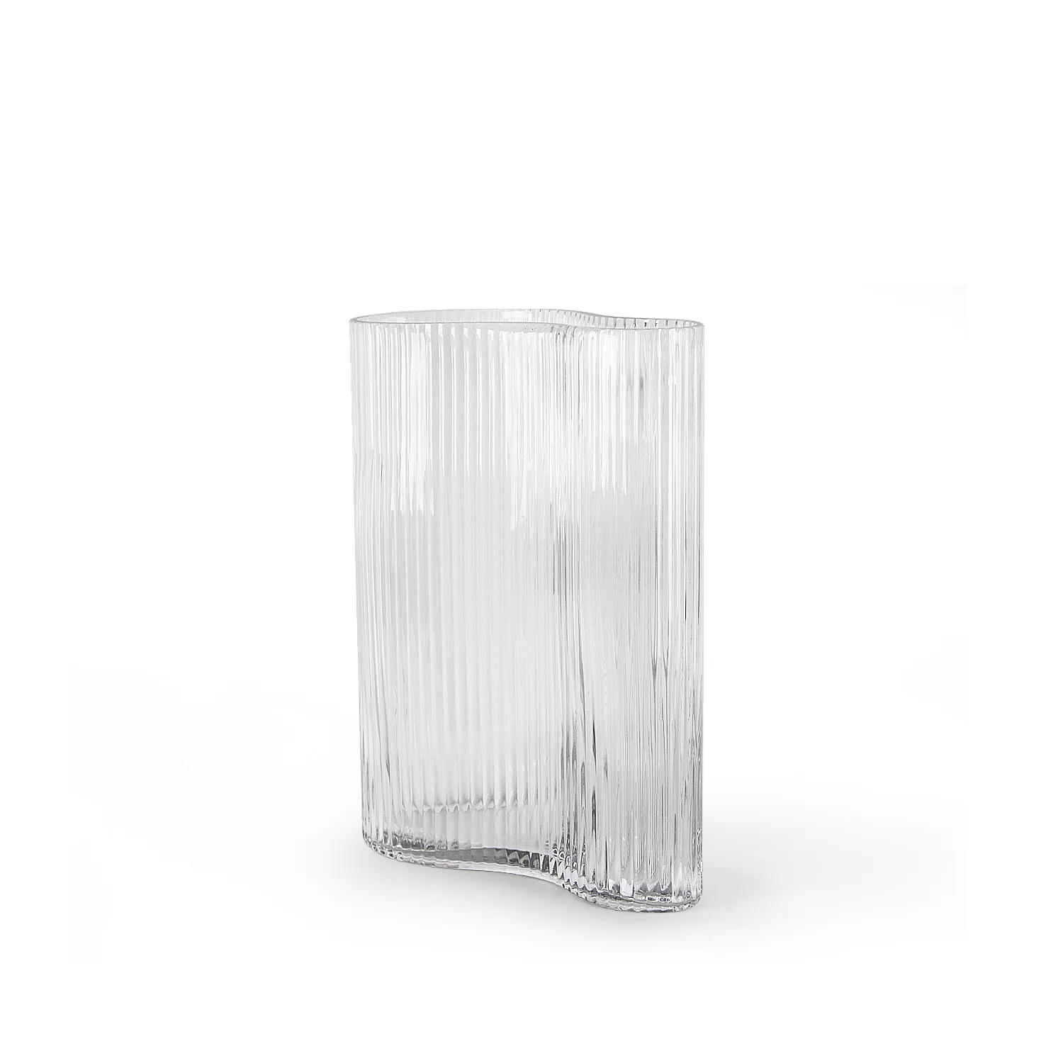 Wavy Ribbed Designer Vase