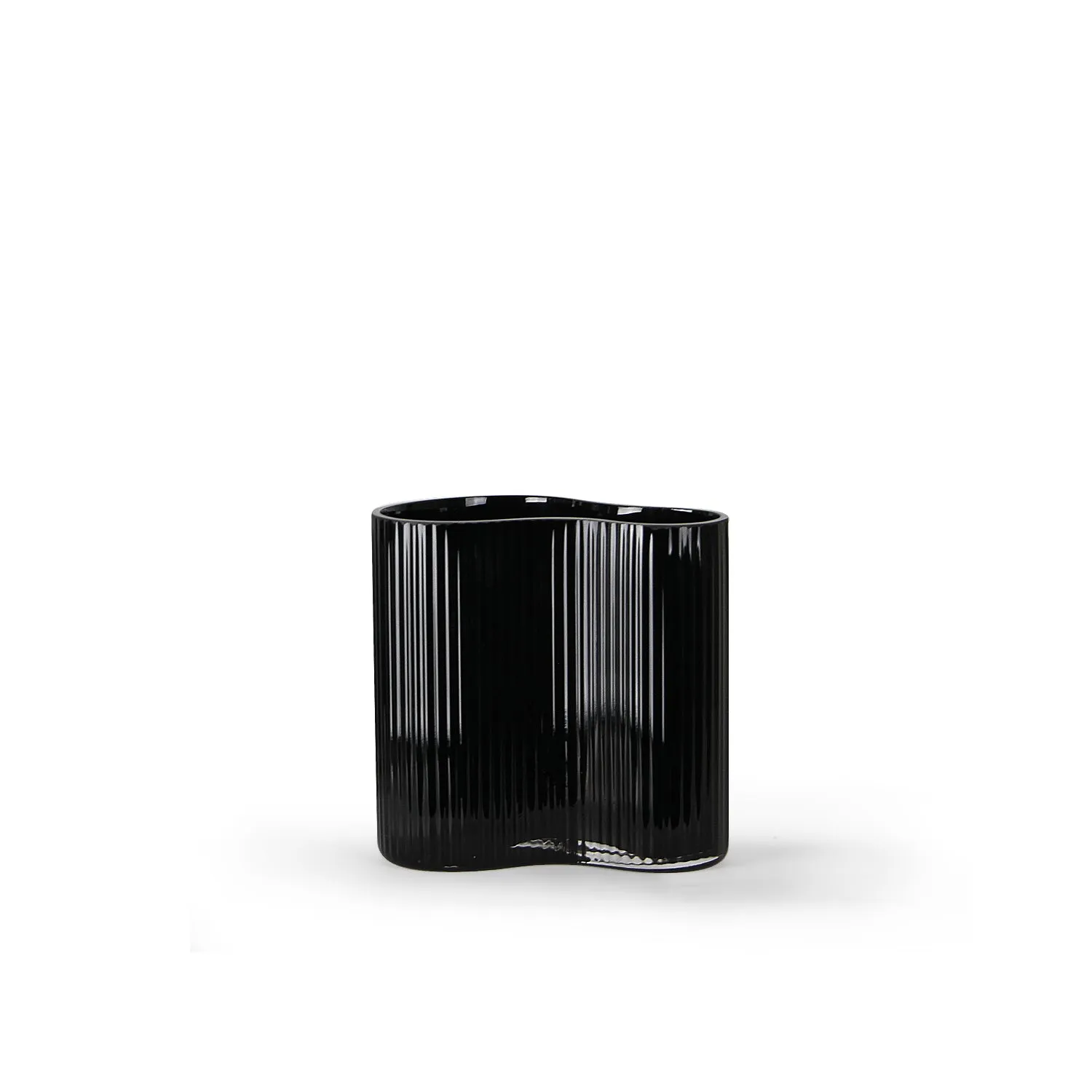 Wavy Ribbed Designer Vase