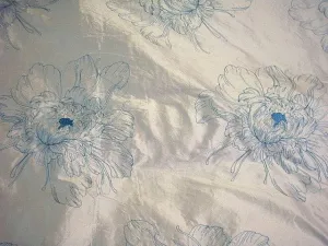 Willow - Embroidered Silk Dupion