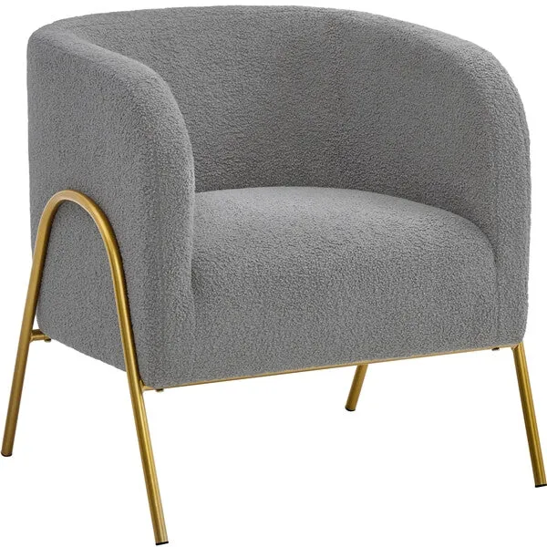 Yaheetech Modern Boucle Armchair